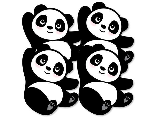 Party Like a Panda Bear - Decorations DIY Baby Shower or Birthday Party Essentials - Set of 20