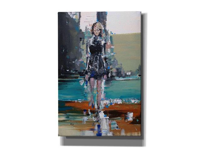 Epic Graffiti 07083333333333334 Giclee Canvas Wall Art Blue