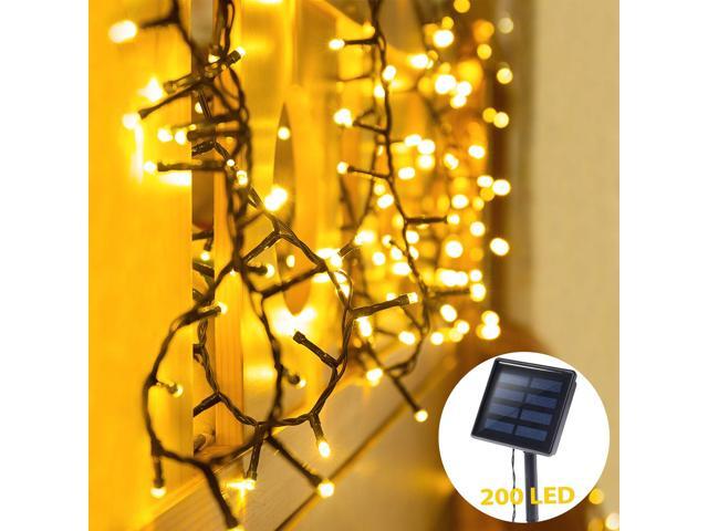 OxyLED Solar String Lights Outdoor 72ft 200 LED Solar Led Fairy String Light Solar Powered Decorative Lights Waterproof for Garden Patio Home