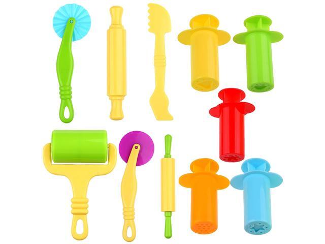 Kare & Kind Set of 11 pcs Smart Dough Tools Kit with Extruder Tools / Dough Tools (Extruder Tools + Dough Tools)