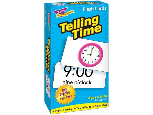 Telling Time Flash Cards