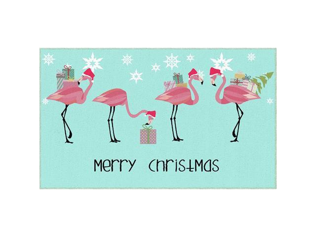 Mohawk Home Flamingo Presents Light Blue Area rug 2x34
