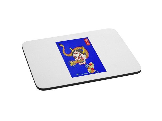 Oni Demon Dragon Mural Yuya Negishi YUYART Computer Mousepad