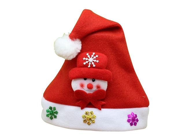 Christmas Hats Santa Claus Hat for Kids (Snowman)