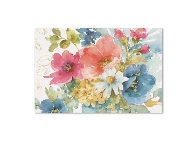 My Garden Bouquet I by Lisa Audit 16x24-Inch Canvas Wall Art
