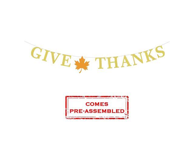 Give Thanks Banner Thanksgiving Banner Thanksgiving Banner Decoration Thanksgiving Banner Burlap Thanksgiving Party Home Decoration Supplies