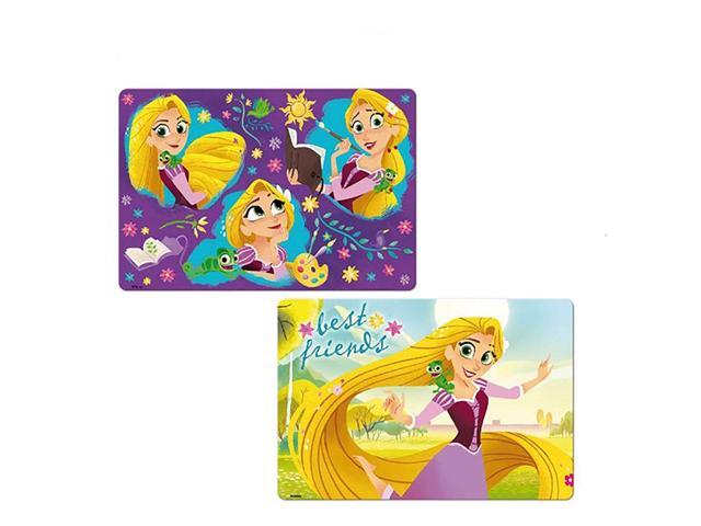 Disney Rapunzel Girls 3D Table Mat Placemat Reusable Washable BPA Free