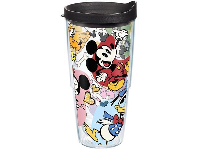 Tervis Disney - Classic Characters Tumbler with Wrap and Black Lid 24oz Clear