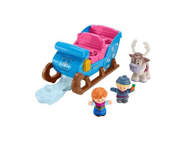 Disney GGV30 Frozen Kristoffs Sleigh by Little People Multi Color