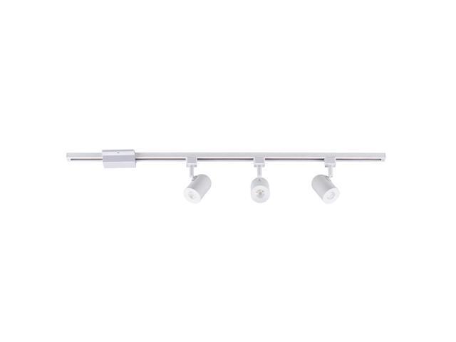Catalina Lighting 22803-000 Traditional 3 Integrated LED Round Back Linear Track Lighting Kit 422' White