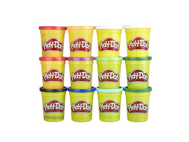Play-Doh Bulk Winter Colors 12-Pack of Non-Toxic Modeling Compound 4-Ounce Cans