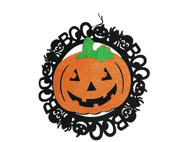Greenbrier Happy Halloween Felt Door Hanging Decoration (Jack - O - Lantern)