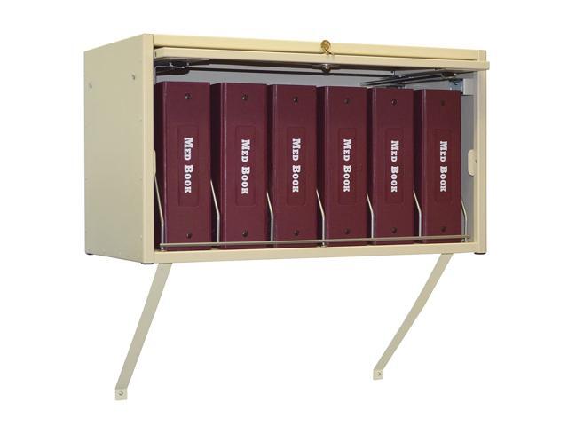 Omnimed 266015-LG Wall Mounting Brackets Document Holder 2 per Pack Light Grey