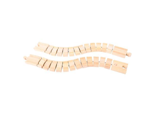 Bigjigs Rail Wooden Crazy Track (Pack of 2) - Other Major Wooden Rail Brands are Compatible