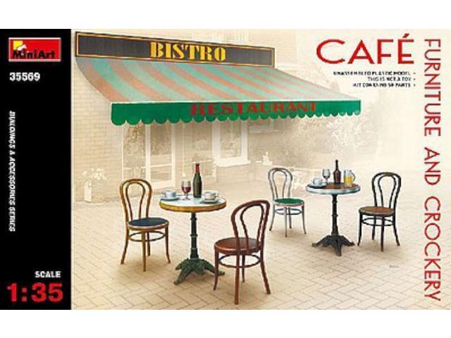 1/35 Caf Furniture Tables & Chairs w/Accessories 4820183310644