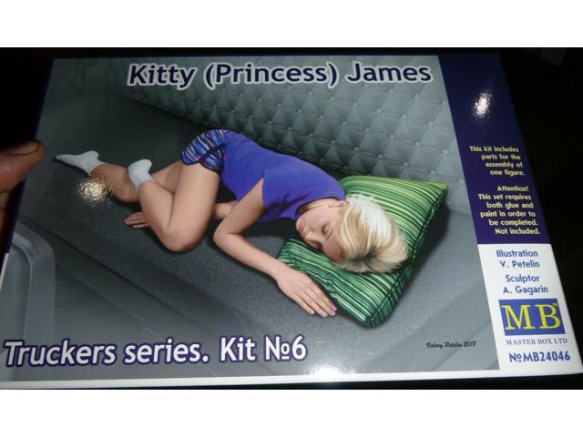 MB 1/24 24046 KITTY PRINCESS JAMES TRUCKER SERIES #6 FIGURE KIT