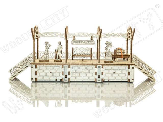 Railway Station - 3D Mechanical Engineering Self-Assembled Puzzle