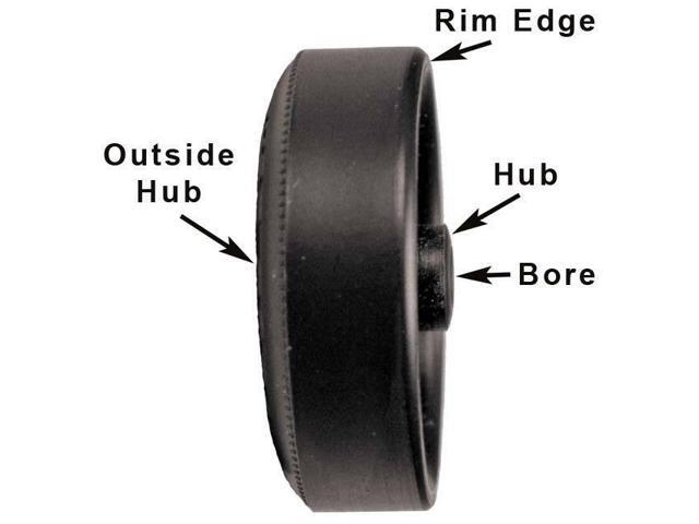 Graphite Coated Lightly Sanded and Matched Wheels for Pinewood Derby Cars