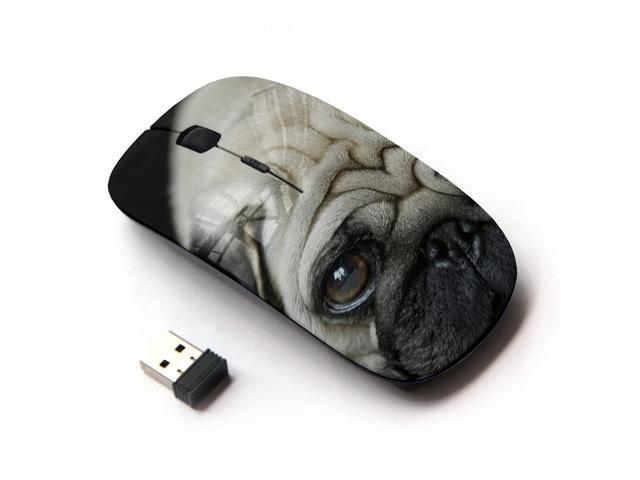 KOOLmouse [ Optical 24G Wireless Mouse ] [ Pug Puppie Sad Tiny Dog Breed Canine ]