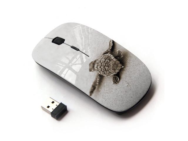 KOOLmouse [ Optical 24G Wireless Mouse ] [ Turtle Baby Tortoise Sand Nature Animal ]