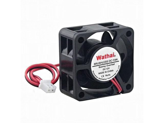 Wathai 40mm x 20mm 12V Dual Ball Bearing DC Brushless Cooling Fan