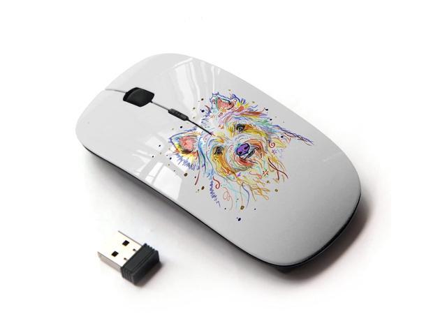 KOOLmouse [ Optical 24G Wireless Mouse ] [ Yorkshire Terrier Brussels Griffon Dog ]