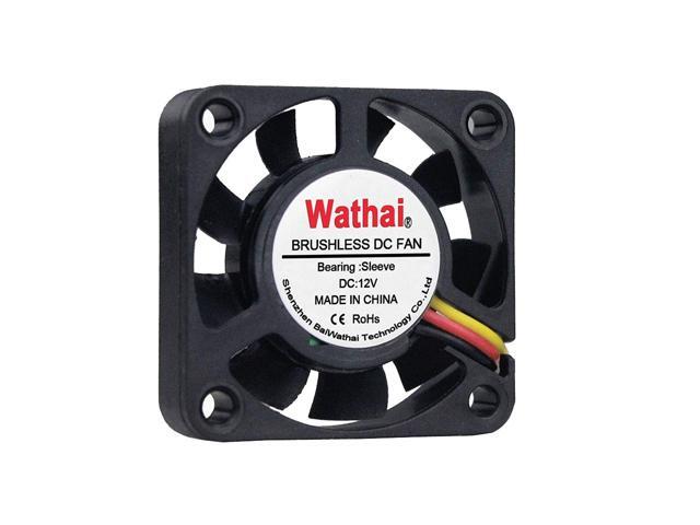 Wathai DC Brushless Cooling Fan 40mm x 10mm 12V 3Pin Mini Heatsink Cooler Fans