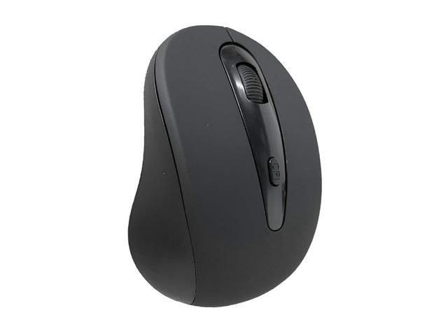 Jumper Mouse Ergonomic Shape-Portable Computer Mouse Suitable for Laptop PC and Windows System Laptop-Black