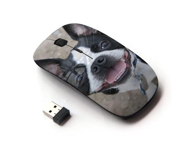 KOOLmouse [ Optical 24G Wireless Mouse ] [ Boston Terrier Bull French Bulldog Canine ]