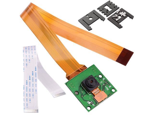 kuman for Raspberry Pi Camera Module 5MP 1080p OV5647 Sensor with 15 Pin FPC Cable + Pi Zero Ribbon Cable 15cm for Raspberry Pi 4 3 2 Model B B+ A+