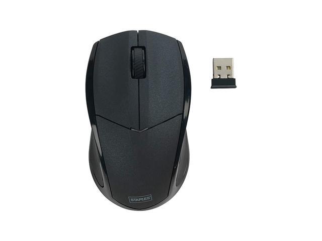 STAPLES 959064 23420 Wireless Optical Mouse Black