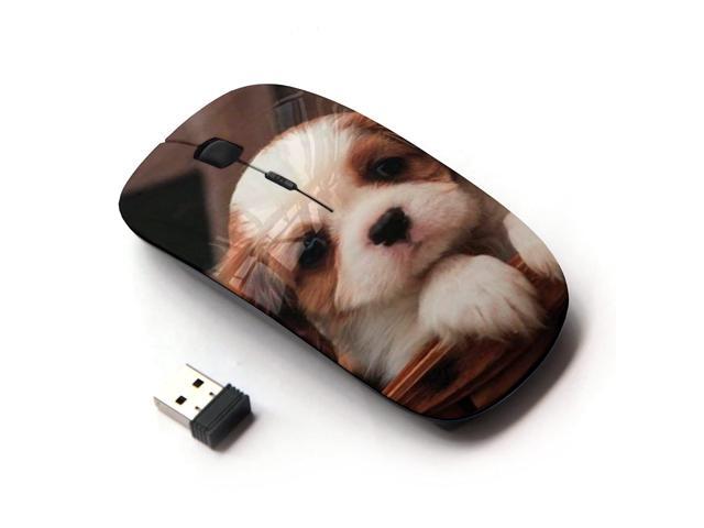 KOOLmouse [ Optical 24G Wireless Mouse ] [ Cavalier King Charles Spaniel Cute Puppy ]