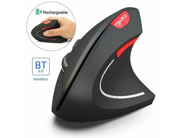 Ergonomic Vertical Mouse 24GHz 2400DPI 6Keys Optical Mice for PC Laptop Desktop