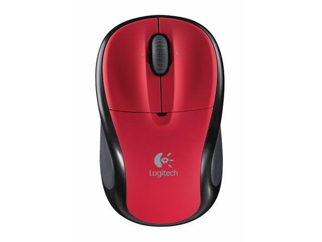 Recertified - Logitech V220 Wireless Optical Mouse Red (Mouse Only) (Il/910-001463Ms-Mp-Ug)