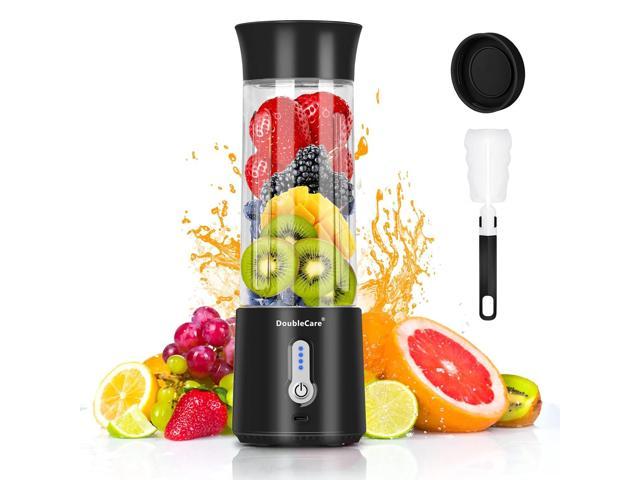 Rechargeable Portable Blender With Six Blades For Smoothies, Protein Shakes,  And Juice - Perfect For Traveling, Gym, And Office Use