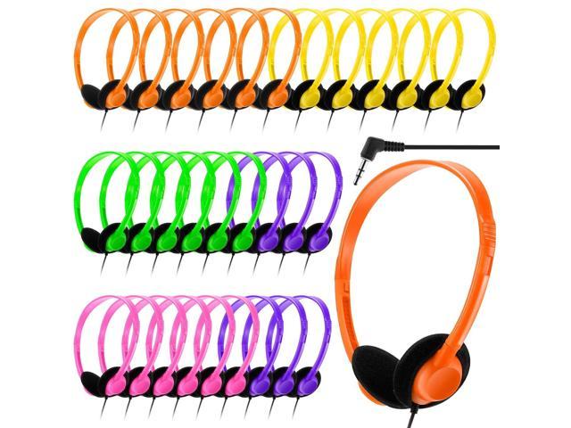 NeweggBusiness Zell 30 Pack Class Set Headphones For Kids