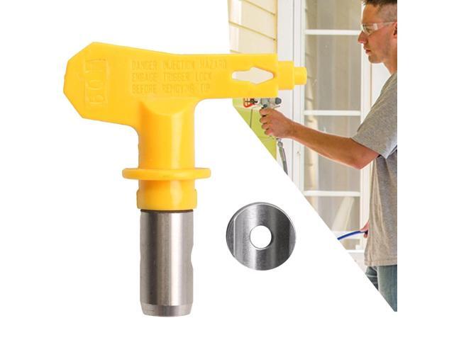 Yellow Series 4 Airbrush Nozzle For Painting Airless Paint Spray G un Tip Powder Coating Portable Paint Sprayer auto repair tool