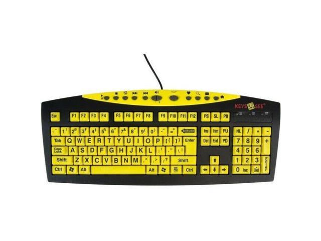 ERGOGUYS 10090103 ABLENET KEYS-U-SEE LARGE PRINT