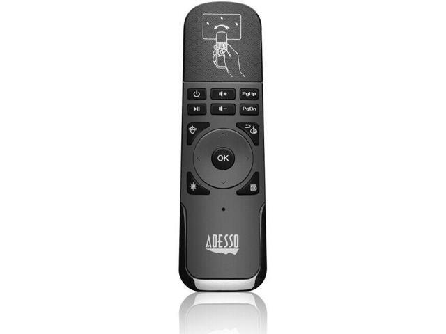 Adesso WKB-4010UB SlimTouch 4010 Wireless Air Mouse Remote