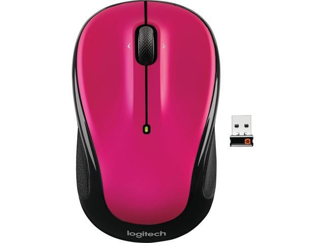 Logitech M325 Optical Wireless Ambidextrous Mouse Brilliant Rose (910-003121)