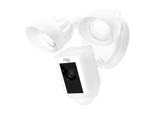 Ring Floodlight Camera Security Camera Indoor/Outdoor 8SF1P7-WEN0 White