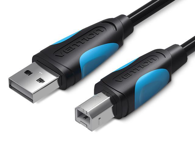 Vention Printer Cable USB 20 Type A Male to B Male USB Printer Scanner Cord High Speed for Canon Dell Epson Xerox HP Canon Lexmark Epson