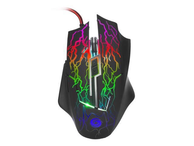 K1022 3200Dpi Led Optical 6 Buttons 6D Usb Wired Gaming Mouse Game Pro Gamer Ergonomic Computer Mice For Pc Adjustable Gaming