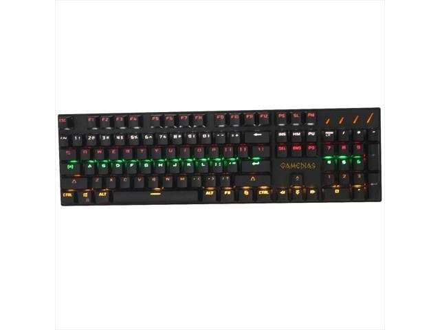 Gamedias K10 Notebook Desktop Gaming Rgb Lighting Mechanical Keyboard