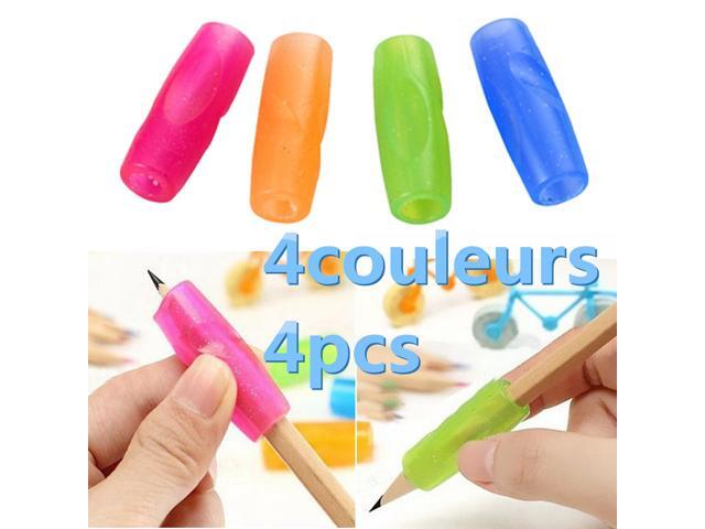 4PCS/Set Children Silicone Pencil Holder Pen Writing Aid Grip Posture Correction Tool Kid Child Handwriting Gel Grips