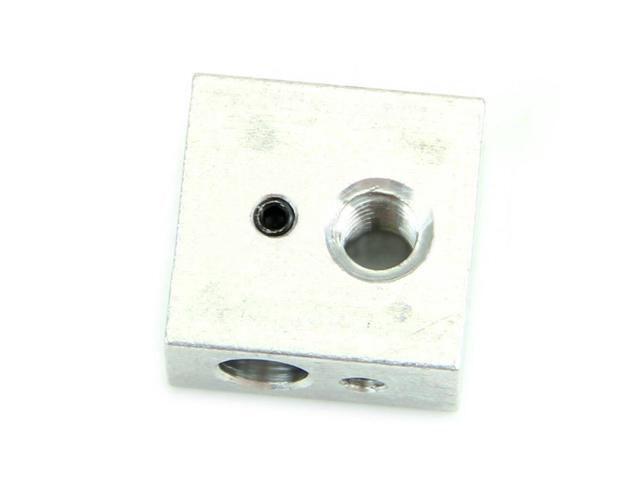 Heater Aluminum Block Assembly for Makerbot 3D Printer MK7 MK8 Extruder Hot End