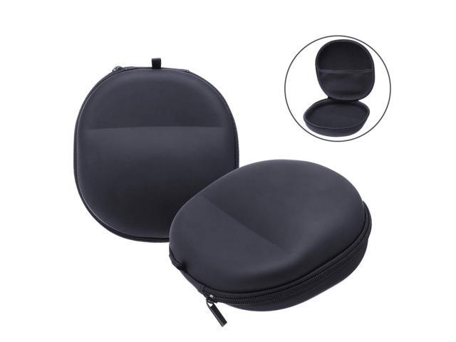 Portable Case for Headphones Case Mini Zippered Round Storage Hard Bag Headset Box for Earphone Case SD TF Cards