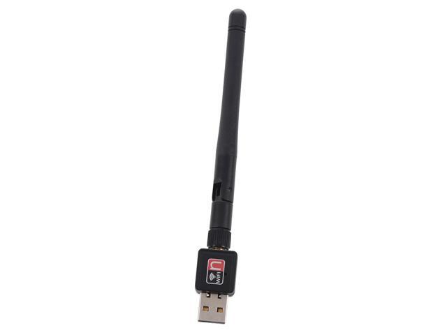 Mini 150M USB WiFi Wireless LAN 80211 n/g/b Adapter with Antenna