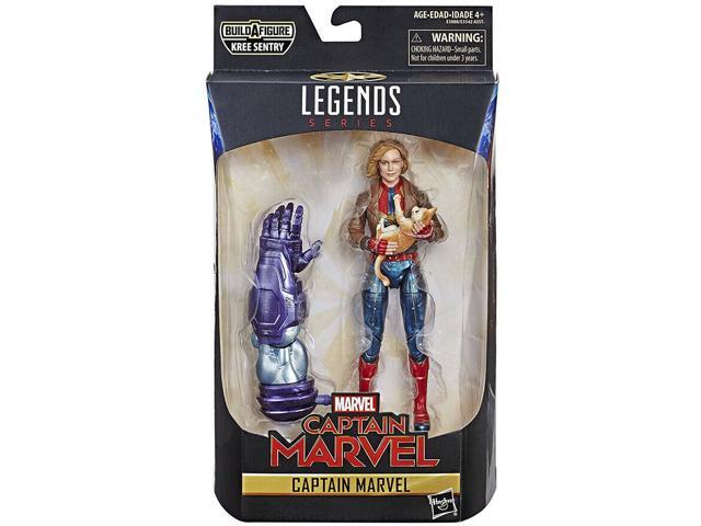 Marvel Legends Captain Marvel Kree Sentry BAF - Captain Marvel in Bomber Jacket