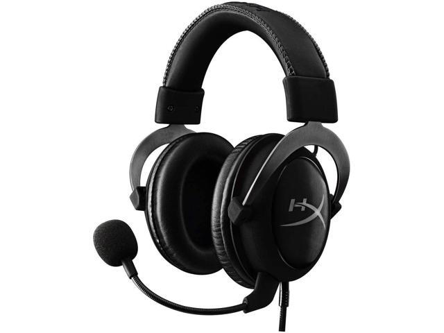 HyperX Cloud II - Gaming Headset 71 Surround Sound Memory Foam Ear Pads Durable Aluminum Frame Detachable Microphone Works with PC PS4 Xbox